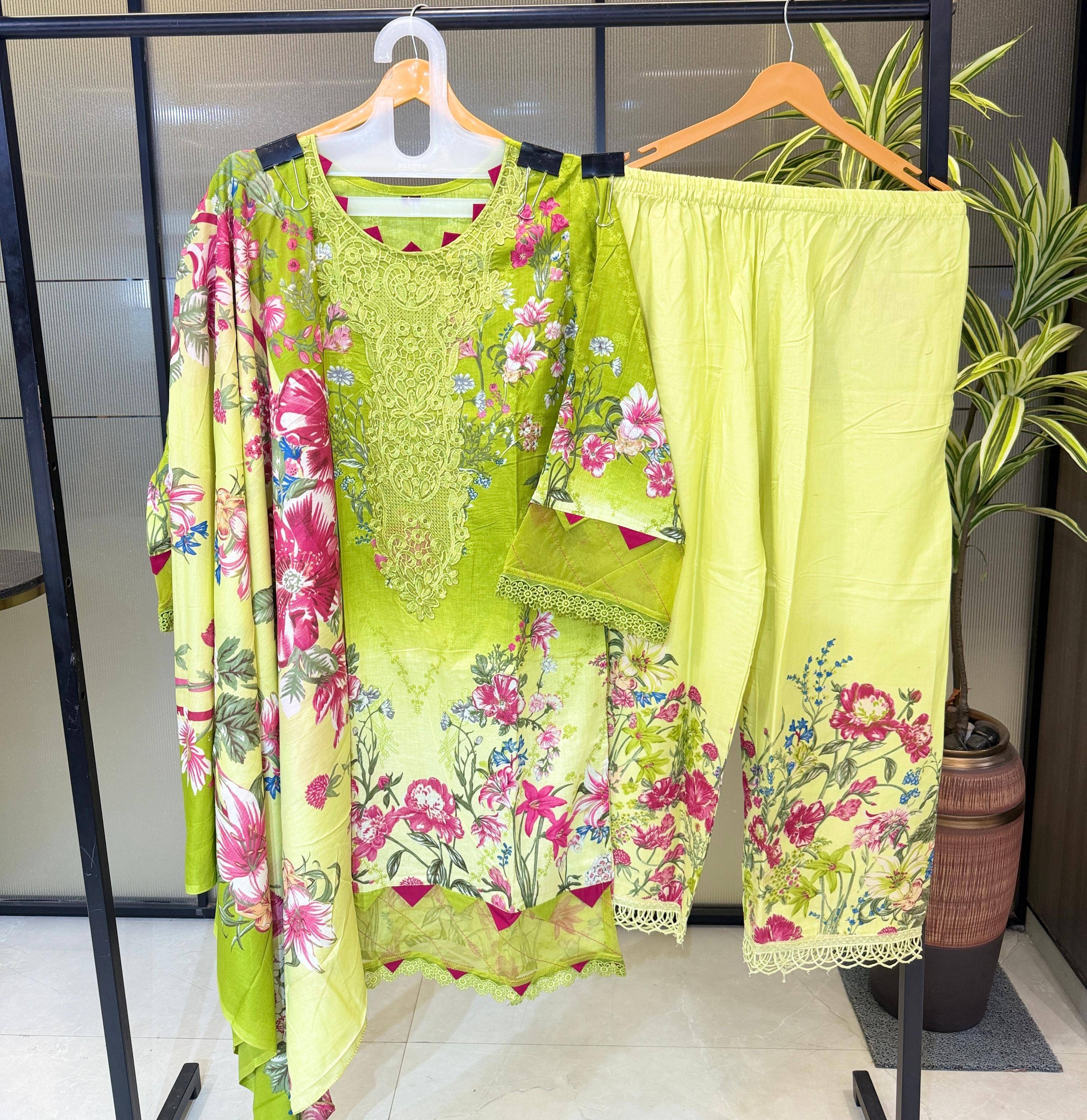 MARIAB MPRINT -6 By DEEPSY SUITS Beautiful Pakistani Suits Wear Pure Cotton Dresses At Wholesale Price